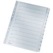 Leitz Ordnerregister A4, 1-12, Tauenpapier, grau Artikelbild