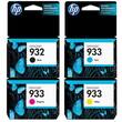 HP Original Tintenpatrone HP 932XL / 933XL Multi-Pack, 6ZC71AE, Druckerpatrone, Tintenpatrone, CYMK, 1 Packung Artikelbild