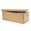 Pressel Jumbo-Box, Lagerkiste, Aufbewahrungskarton, Natur XL, 818x370x320mm, 10 Stück Artikelbild Secondary1 S