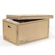 Pressel Jumbo-Box, Lagerkiste, Aufbewahrungskarton, Natur, 600x370x320mm, 10 Stück Artikelbild Secondary2 S