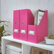 Leitz Stehsammler Click & Store WOW, Hartpappe, Einsteckrückenschild, mit Griffloch, A4, 103x253x330mm, pink, 1 Stück Artikelbild Secondary2 S