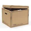 Pressel Jumbo-Box, Lagerkiste, Aufbewahrungskarton, Natur Small, 391x370x320 mm, 10 Stk Artikelbild Secondary1 S