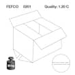 Pressel Faltkarton 1-wellig, braun, Versandkarton, Faltschachtel, 500x400x250mm, 25 Stück Artikelbild Secondary3 S