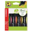 STABILO Textmarker Green Boss, im Etui, Keilspitze, gelb, orange, grün, pink, 1 Packung Artikelbild
