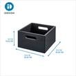 THE oppbevaringsboks 25x25 sort produktbilde Secondary2 S