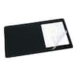 Durable Skrivbordsunderlägg, genomskinligt överdrag, 400 x 530 mm, svart produktfoto