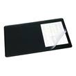 Durable Skrivbordsunderlägg, genomskinligt överdrag, 400 x 530 mm, svart produktfoto