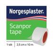 Tape Scanpor Refill 2,5cmx10m hvit produktbilde