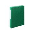 Exacompta Dokumentenbox Exabox, Ablagebox mit Gummi, Manilakarton, A4, 60mm, grün, 1 Stück Artikelbild Secondary2 S