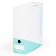 Pressel Archivbox A100, Weiß-Türkis, 100mm, Karton, neues Design, 20 Stück Artikelbild