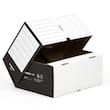 Pressel Ablagebox F150, Weiß-Schwarz, 150 mm, 20 Stück (vorher Art.Nr. 216100) Artikelbild Secondary3 S