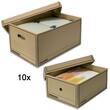 Pressel Storebox Komplettset natur, SPAR-PACK - 2 Größen je 10 Stück Artikelbild