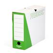 Pressel Archivbox A100, Weiß-Dunkelgrün, 100mm, Karton, neues Design, 20 Stück Artikelbild Secondary2 S