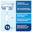 Tork Toilettenpapier Premium, WC-Papier, 3-lagig, 250 Blatt, weiß, 8 Rollen pro Packung Artikelbild Secondary5 S