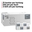 KATRIN Pappershandduk Plus One Stop M2 2-lagers, 144 ark, Z-vikt, vit produktfoto Secondary4 S