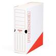Pressel Archivbox A100, Weiß-Rot, 100mm, Karton, neues Design, 20 Stück Artikelbild Secondary1 S