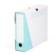 Pressel Archivbox A75, Weiß-Türkis, 75mm, Karton, neues Design, 20 Stück Artikelbild Secondary2 S