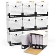 Pressel Archivset A75, Weiß-Schwarz, 10 Sammelbehälter + 40 Archivboxen Artikelbild