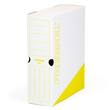 Pressel Archivbox A100, Weiß-Gelb, 100mm, Karton, neues Design, 20 Stück Artikelbild Secondary1 S