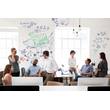 Legamaster Whiteboard Wrap-Up, flexible Whiteboardfolie, Whiteboard für ungewöhliche Flächen, magnetisch, selbstklebend, weiss, 1200x101cm, 1 Stück Artikelbild