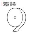 KATRIN Toalettpapper Gigant S2, 2-lagers, 1600 ark, 100 mm, vit produktfoto Secondary4 S
