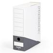 Pressel Archivbox A100, Weiß-Anthrazit, 100mm, Karton, neues Design, 20 Stück (vorher Artnr. 231107) Artikelbild