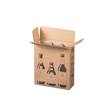 Smartbox Pro Versandkarton für 3 Flaschen Bier, 255x88x288mm, braun, 5 Stück pro Packung Artikelbild