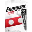 Energizer Knopfbatterie CR2025, 3V, 170 mAh, Knopfzelle, 2 Stück Artikelbild