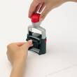 trodat Datumstempel + individueller Text, selbstfärbend, mit Stempelkissen, Schrifthöhe: 4 mm, schwarz, 1 Stück Artikelbild Secondary1 S