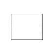 sigel Computerpapier A3, Endlospapier, Nadeldruckerpapier, 1-fach, blanko, 60g, weiß, 304,8x375mm, 2.000 Blatt Artikelbild