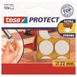 Filtbrikker TESA Ø22mm hvit (12) produktbilde