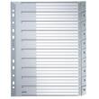 Leitz Ordnerregister A4, 1-10, PP, grau, 1 Packung Artikelbild Secondary1 S