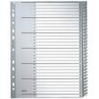 Leitz Ordnerregister A4, 1-31, PP, grau Artikelbild Secondary1 S