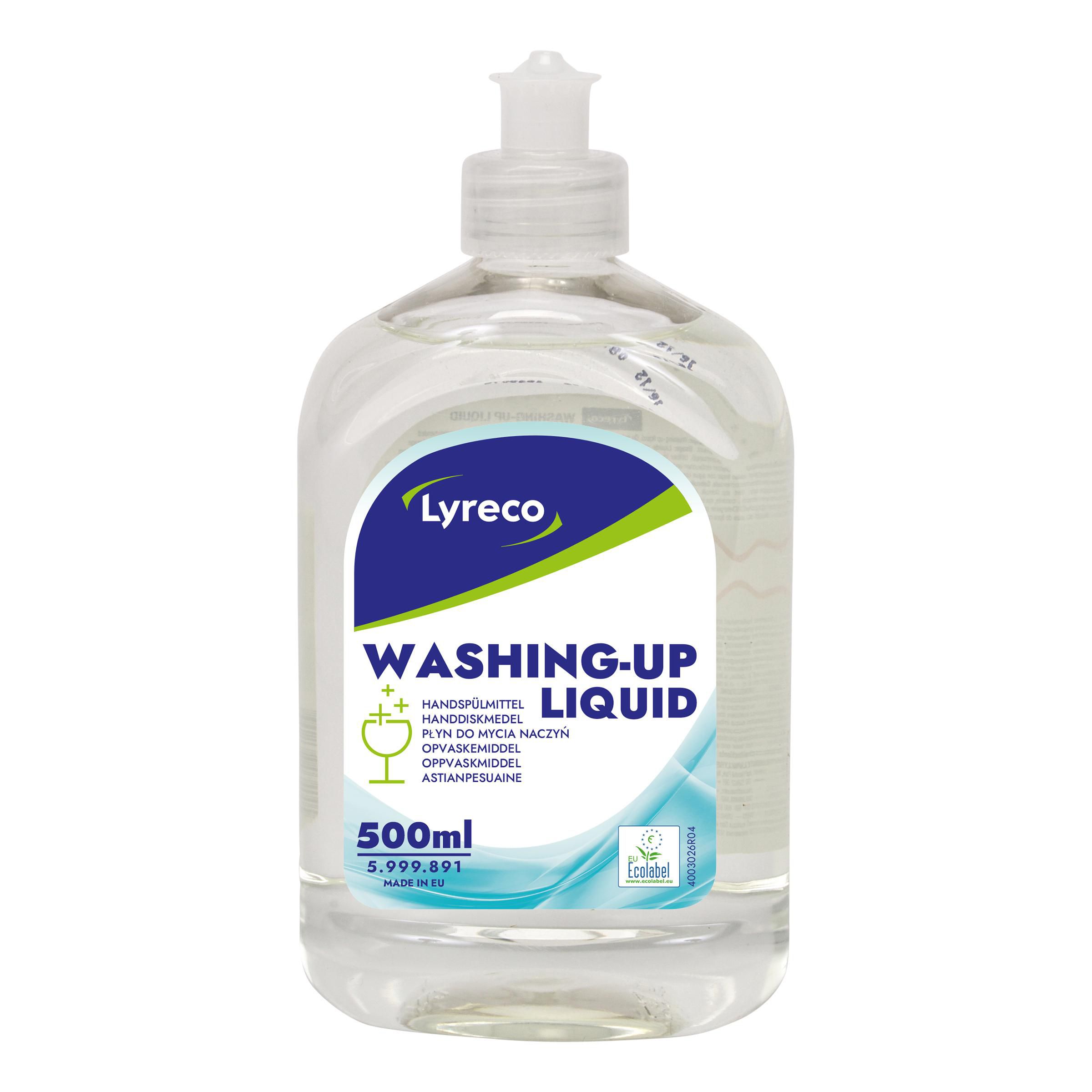 Lyreco Handgeschirrspülmittel, Spülmittel, Reinigungsmittel, Zitrone, 500ml, 1 Flasche Artikelbild Secondary4 S