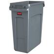 Rubbermaid Commercial Products Papperskorg Slim Jim 60L grå produktfoto