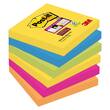 Post-it® Super Sticky Notes Rio de Janeiro, Haftnotizen, sortiert 76x76mm, 6 Blöcke á 90 Blatt Artikelbild