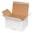 Smartbox Pro Automatikbodenkarton mit Haftklebeverschluss und Aufreißfaden 1-wellig, Faltkarton, A4+, 310x230x158mm, weiß, 10 Stück Artikelbild