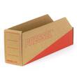 Pressel Lagersichtbox Natur/Rot, 305x65x110mm, 30 Stück (vorher Art.Nr. 900103) Artikelbild Secondary2 S