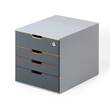 Durable Blankettbox varicolor 4 med lås produktfoto