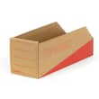 Pressel Lagersichtbox Natur/Rot, 305x100x110mm, 20 Stück (vorher Art.Nr. 910103) Artikelbild Secondary2 S