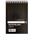 Notatblokk EMO A6 70g 100bl linj spiral produktbilde