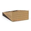 Pressel Lagersichtbox mit Mittelsteg, Kleinteilebox, 6 Fächer, 202x304x109(42)mm, braun/schwarz, 20 Stück Artikelbild Secondary7 S