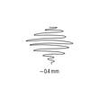 STAEDTLER Lumocolor Lumocolor Universalstift, Superfein, 0,4 mm, permanent, farblich sortiert, 4er-Set, 1 Packung Artikelbild Secondary5 S
