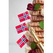 Kakeflagg på pinne (20) produktbilde