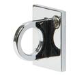 Securit® Fäste för väggmontering krom produktfoto