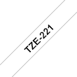 Brother Schriftband für P-Touch, 9 mm, Weiß/Schwarz - TZE-221 Artikelbild