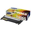 Samsung Toner, CLT-Y406S, gul, singelförpackning, SU462A produktfoto