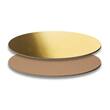 Dekoplatte mittel, oval, natur/gold, 300 x 200 mm, 50 Stk. Artikelbild