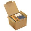 Pressel Postkarton, 145x130x110mm, Braun, 25 Stück Artikelbild