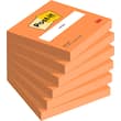 Post-it® Notes, 76 x 76 mm, Neon Orange™, 100 blad produktfoto